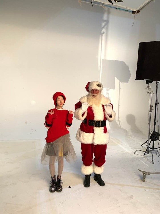santa in china