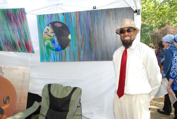 Me at DuSable's 38th Art Festival 