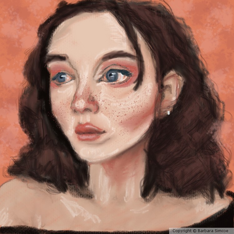 Portrait of a Girl in Orange