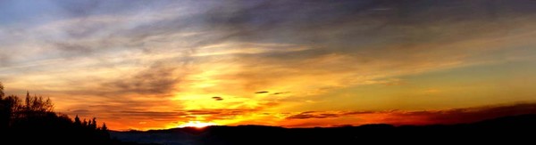 Sunset of Trondheim