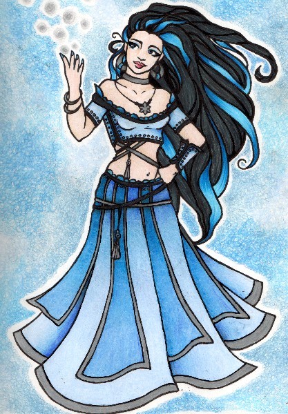 Winter Belly Dancer