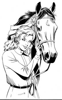 Girl & Horse 