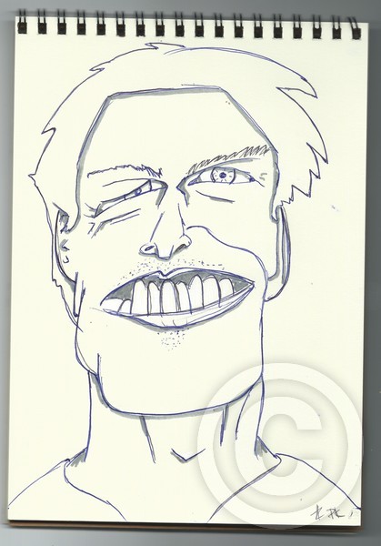 Tom Cruise Caricature