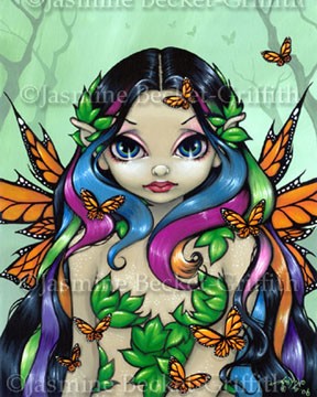 Spring Butterfly Maiden