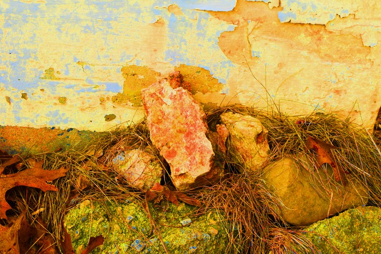 Rocks and Wall