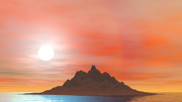 Island Sunset