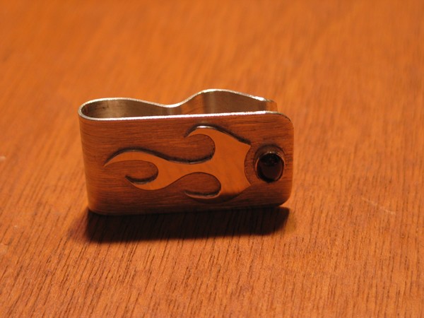  Money to burn!  Money clip