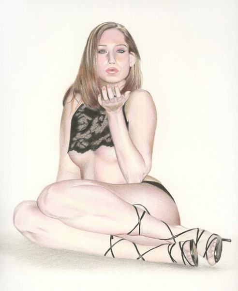 Kim Colored Pencil 2
