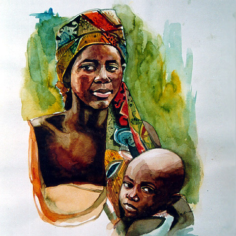 mother & child 