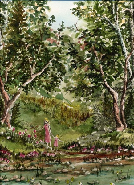 Along the Garden Path