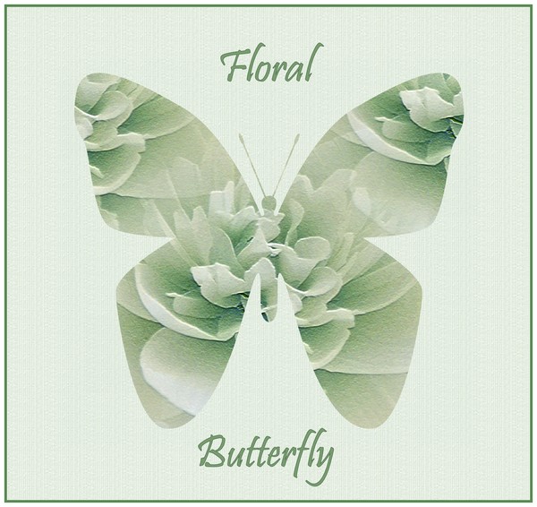 Floral Butterfly (One)