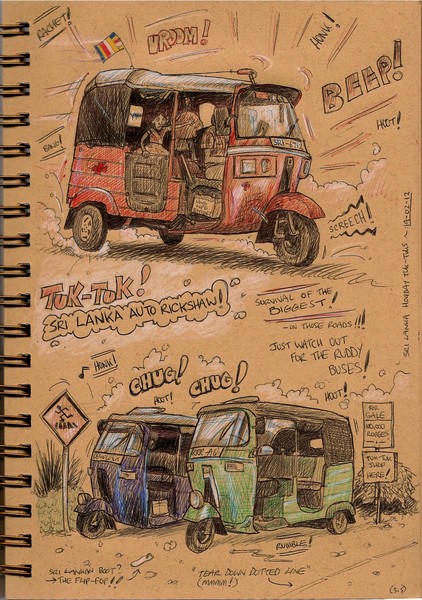 Sri Lanka Tuk-Tuks