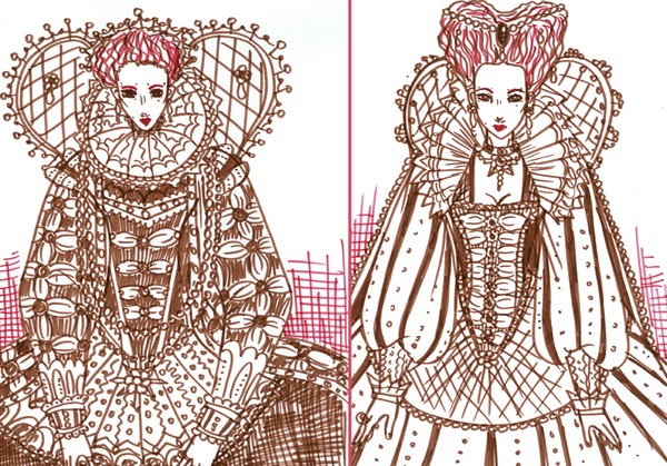 Queen Elizabeth I Clothes Design