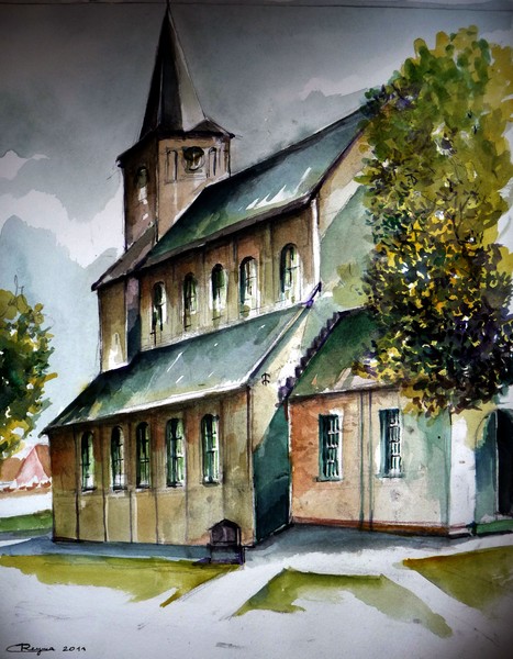 Church Village 'Ename' - plein air