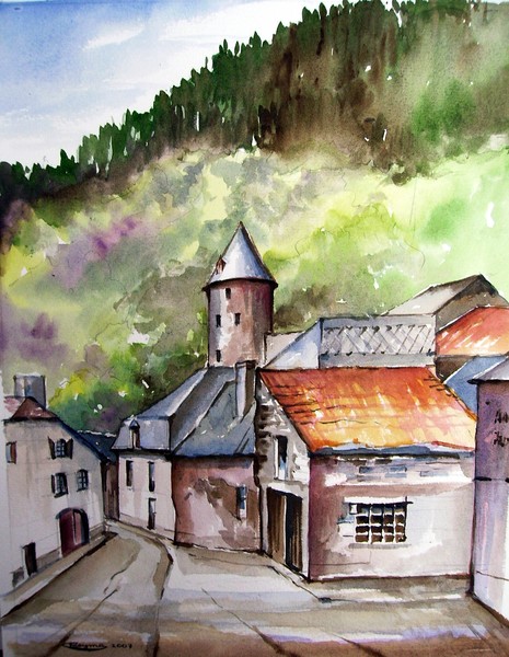 Vianden in Luxemburg