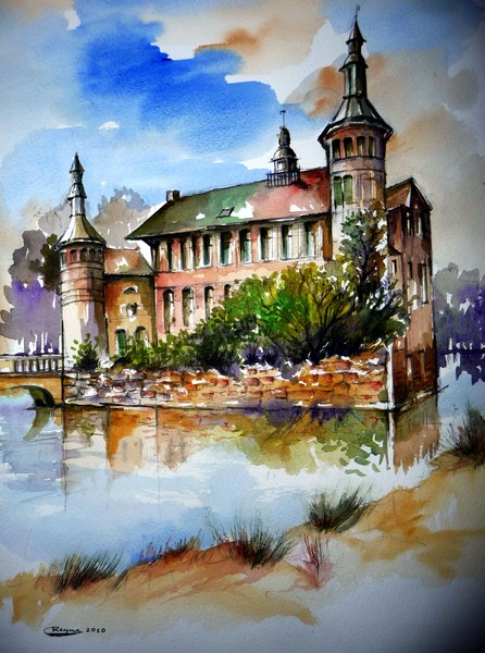 Old Flemish Castle