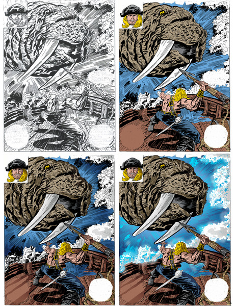 step by step- pirate