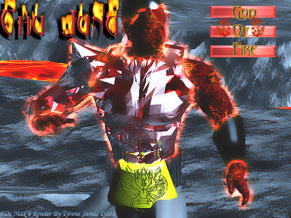 Chinese Fire God 01
