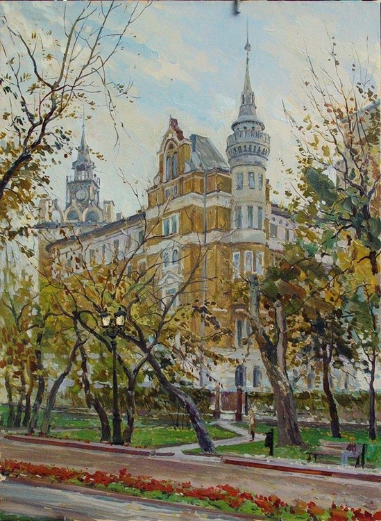 Moscow Sretensky Bulvar