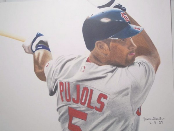 Albert Pujols Color