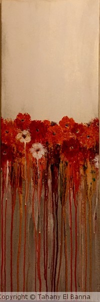 Flowers red