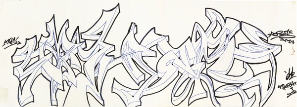 Spin-Off Grafitti Piece Tag 