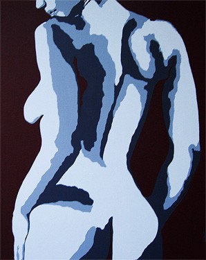 Her Back in Grey No. 2