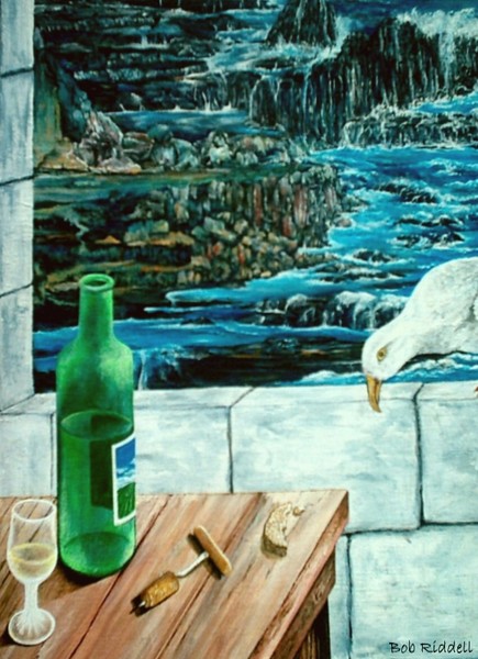 Fine wine at the lighthouse