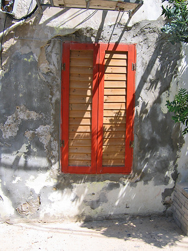 Red window
