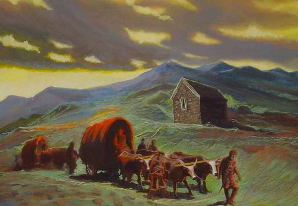 Village in Mountains