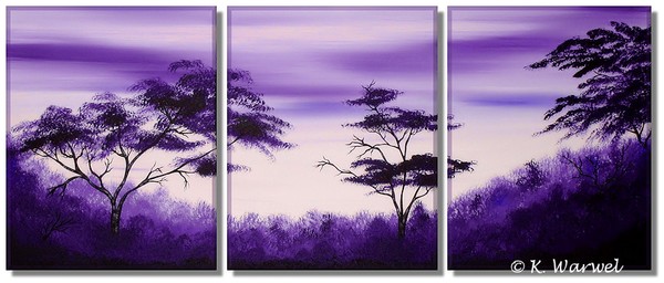 Daybreak - 3 acrylic painting