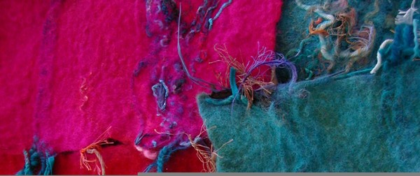 Selection of felt pieces