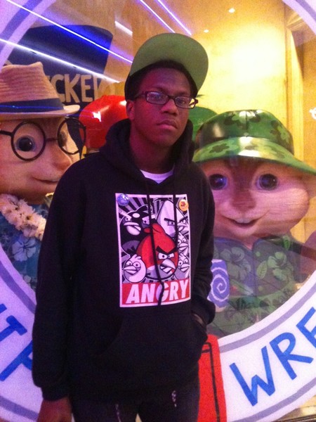 hanging out