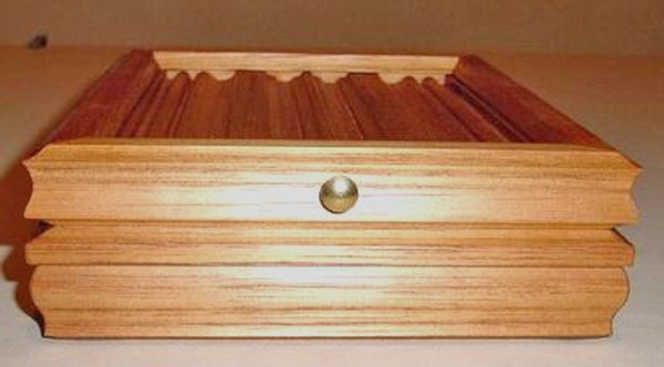 Spanish Cedar Wood Travel Cigar Humidor