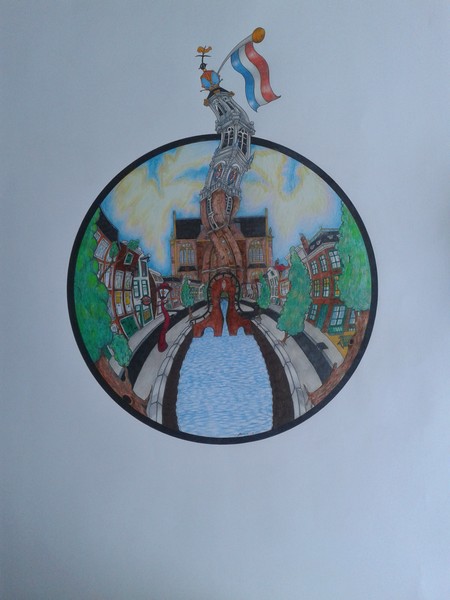 A twist of Amsterdam(the Westertoren)