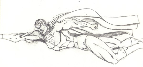 Superman Flying