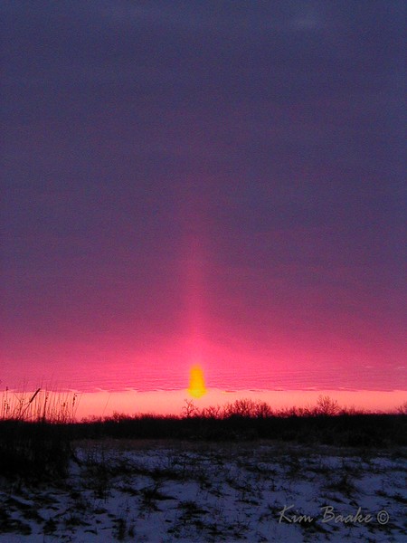 Winter Sun Column