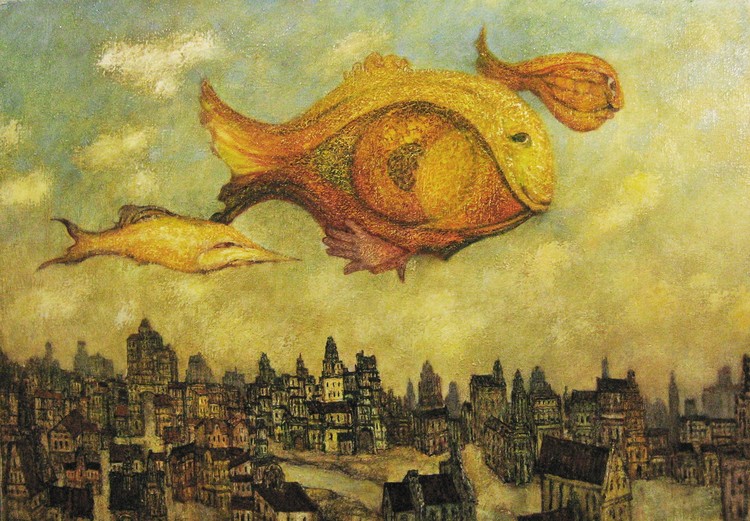 unhurried flight of fishes