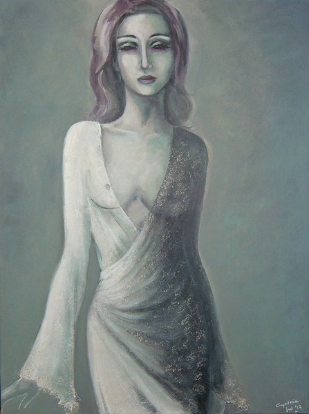 Girl in green I