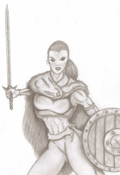 COVER ART FOR DANI THE DRAGONSLAYER WEBCOMIC