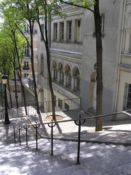 Montmartre stairs