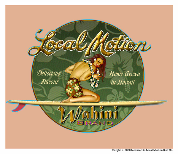 Wahine Surfer Girl