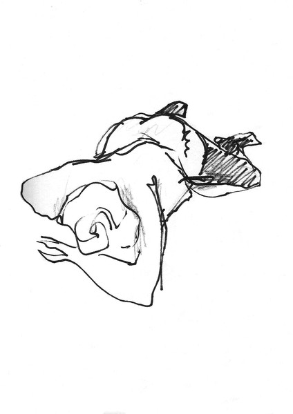 sleeping woman