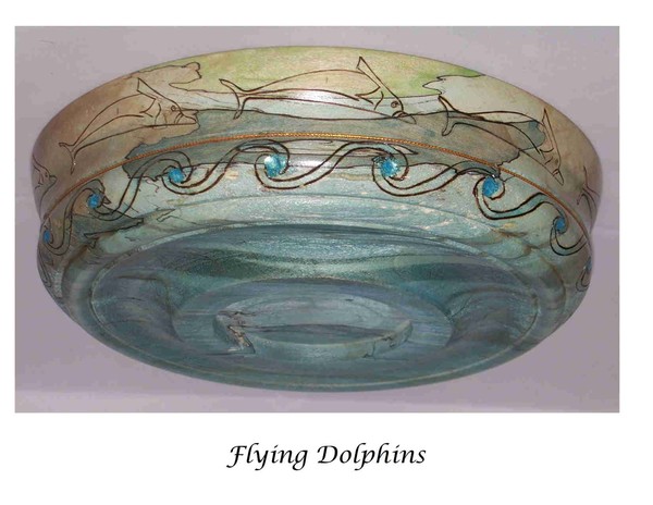 Flying Dolphins Private collection, Long Island NY