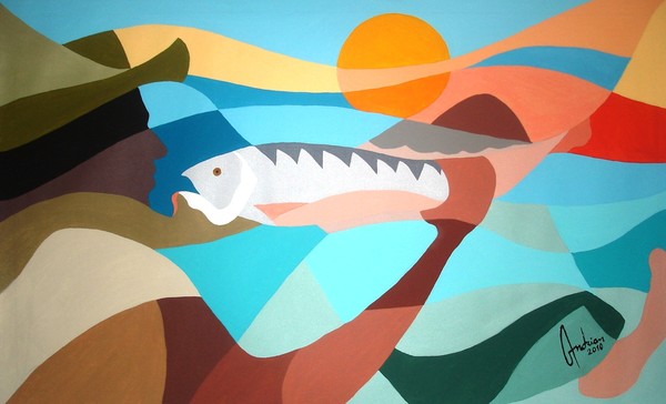 Aruanã Fish and the Fisherman