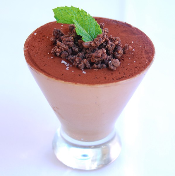chocolate mouse rice crisp