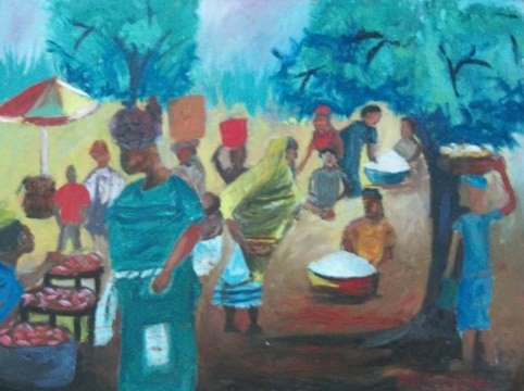 NIGERIAN MARKET....AKINYEMI OPEYEMI