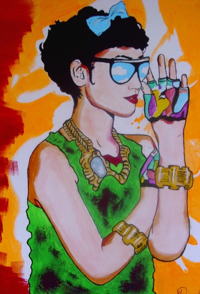 80's girl