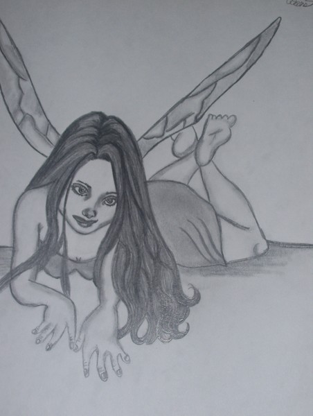 Fairy laying down