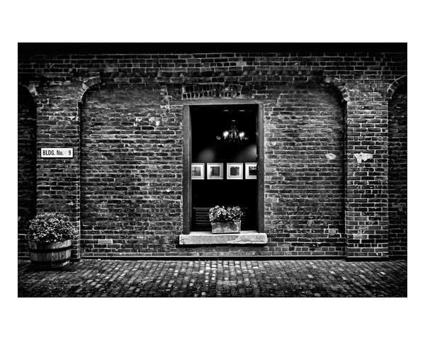 Toronto Distillery District Art Gallery Window